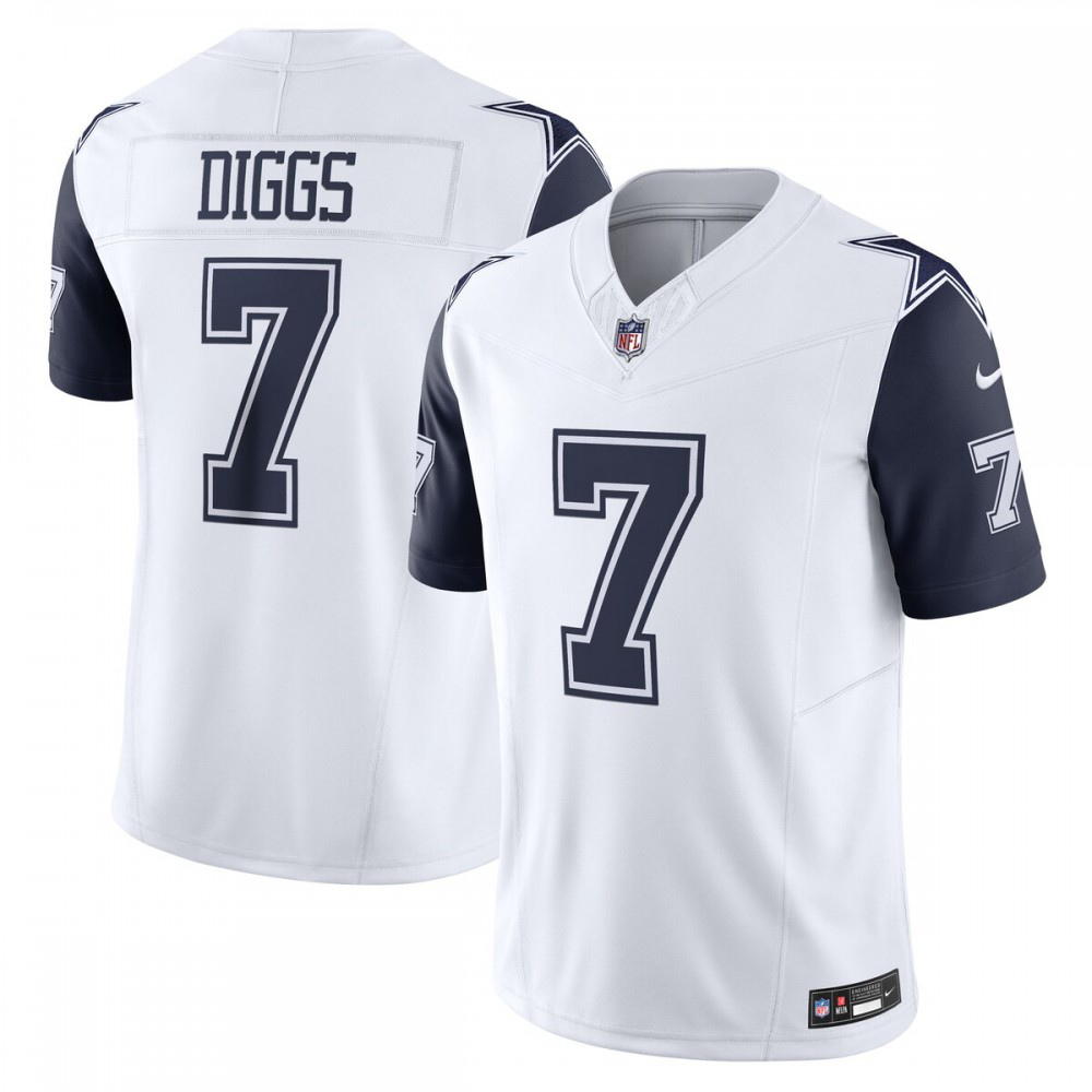 Trevon Diggs Dallas Cowboys Nike Vapor F.U.S.E. Limited Jersey - White-GridironStore